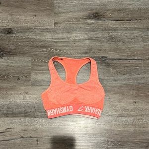 Gym Shark flex sport bra in coral pink